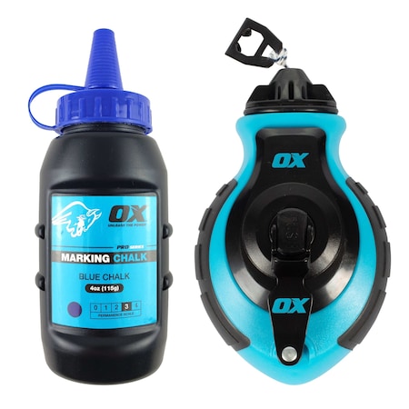 Ox Tools OX Pro Chalk Reel/Chalk Bundle OX-P503502